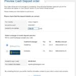 Perfect Money cash deposit option