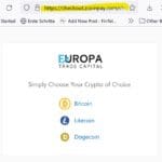 Zcoinpay facilitates Europa Trade Capital broker scam
